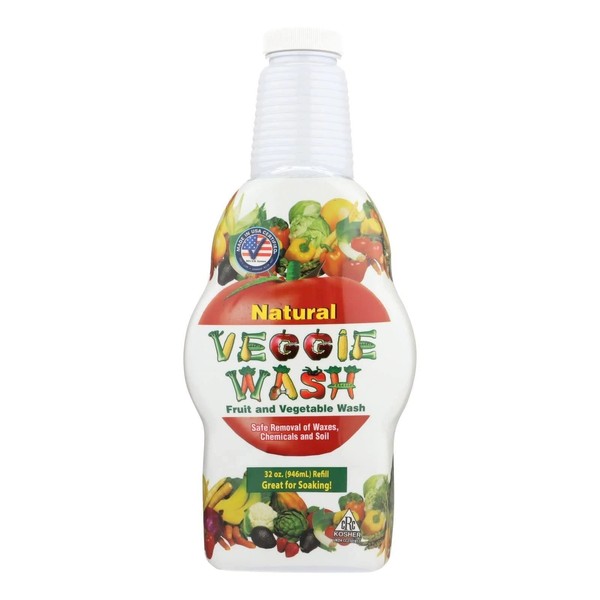 Veggie Wash Fruit & Vegetable Wash, 32-Fluid Ounce