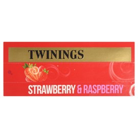 Twinings Fresh and Fruity Raspberry Strawberry and Loganberry Tea Bag - Pack of 20, 40 g