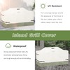 Osileyo 98 Inch Island Grill Cover - 600D Heavy Duty