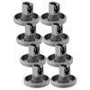 SPARES2GO Lower Runner Basket Wheels for Lamona Dishwasher (Pack of