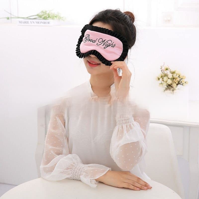WIZBIOTECH Sleep Mask 100% Real Natural Eye Mask with Adjustable