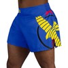 Hayabusa Men's Icon Kickboxing Shorts - Blue/Yellow, X-Large