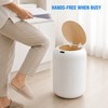 10L Automatic Motion Sensor Trash Can with Lid and Pressure