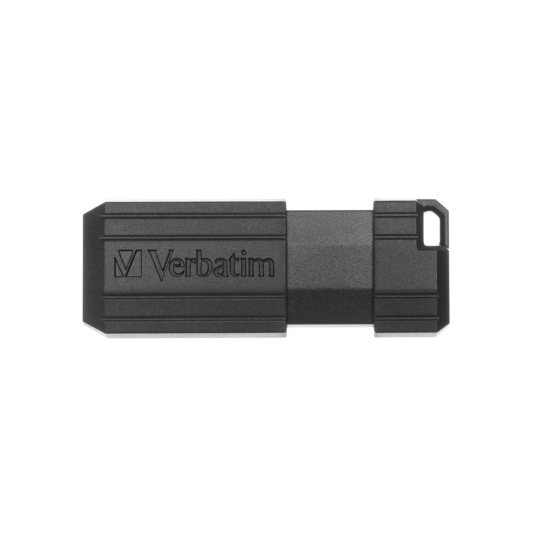 Verbatim Pinstripe USB 2.0 Drive 32GB Black (Microban)
