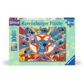 Ravensburger Puzle Infantil 12001071 In meiner Welt - Puzzle XXL Stitch (100 Piezas, para niños a Partir de 6 años)                                   