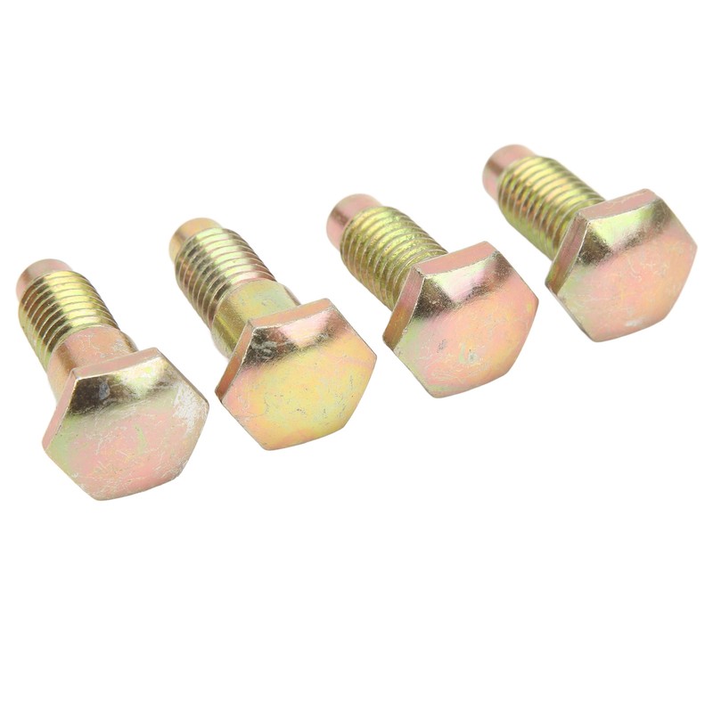 4PCS Car Seat Belt Bolts High Strength 13/16in Head Reliable