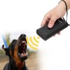 Black Ultrasonic Dog Repeller Anti Barking Stop Bark Training Device