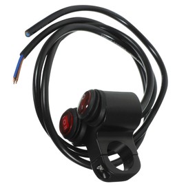 ULTECHNOVO 12v Electric Motorbike Handlebar Switch Motorcycle Parking Accessories Driving Lamp Toggle for Motorbike