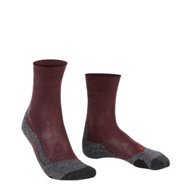 FALKE Women's TK2 Melange Hiking Socks Medium Padding Anti-Bubble Warm Trekking Socks Thermal Breathable Quick-Drying Climate Regulating Odour-Inhibiting Wool Functional Material 1 Pair