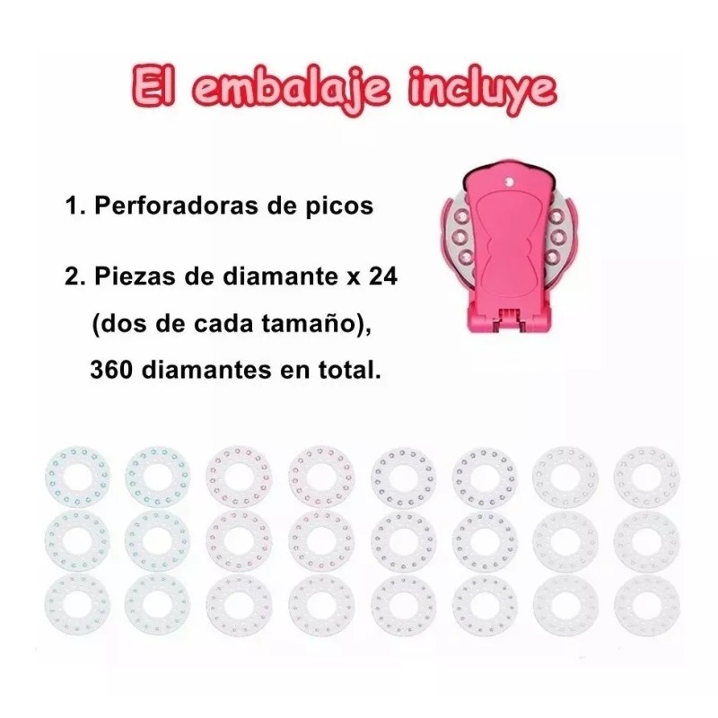 BOGENIANTE Blinger Bling Bling Brillo Para El Cabello Grapadora