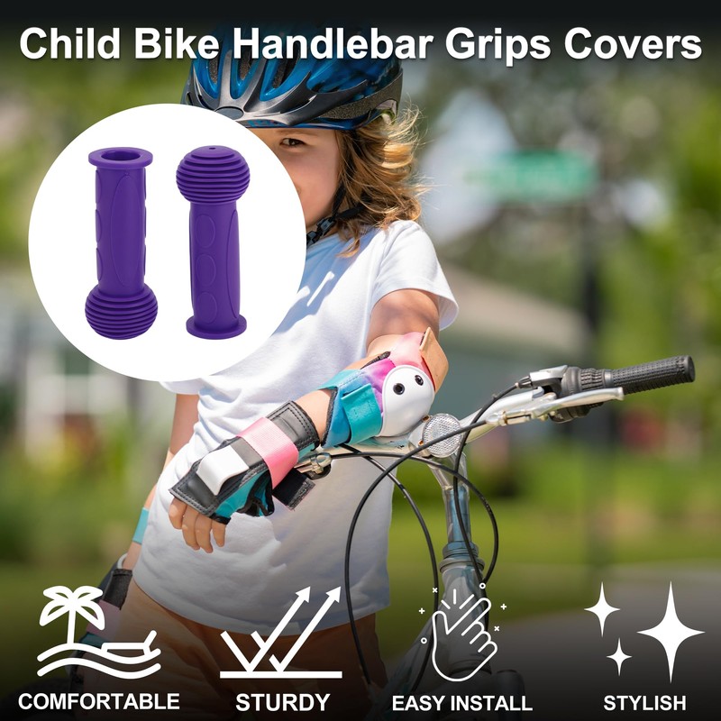 TUCKBOLD Child Bike Handlebar Grips Covers 110mm Long Soft |