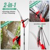 Suchtale 14ft Pole Saw, Manual Tree Pruner with Sharp Steel