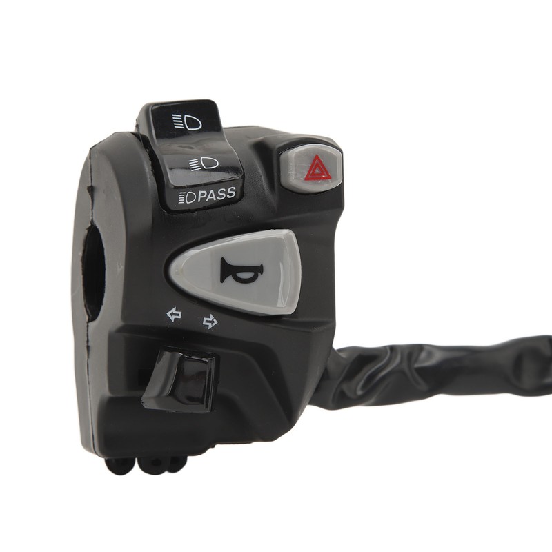 22mm Handlebar Switch Assembly High Low Beam Hazard Light Turn