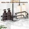 REINHARDT Shower Caddy Hanging for Handheld Showerheads Adjustable Split Shower