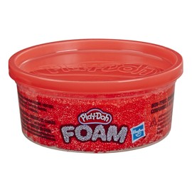 Play Doh Foam Lata Individual Toy, Color Rojo