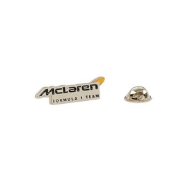 McLaren Formula 1 Team - Insignia de metal con logotipo oficial del equipo, color plateado