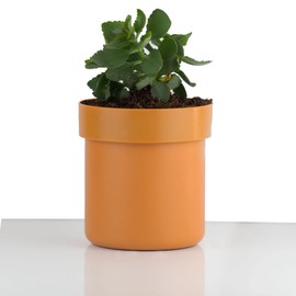 Castell Deco - 4 Colors Camouflaged Flower Pot Safe - Small Safe with Key - Secret Hideaway (Brown)