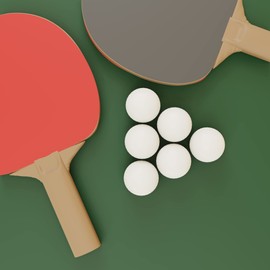 SPORTLINE ® 12 Pack Table Tennis Ping Pong Balls (Pack of 1) - White