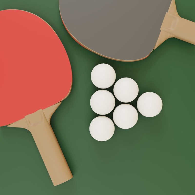 SPORTLINE ® 12 Pack Table Tennis Ping Pong Balls (Pack