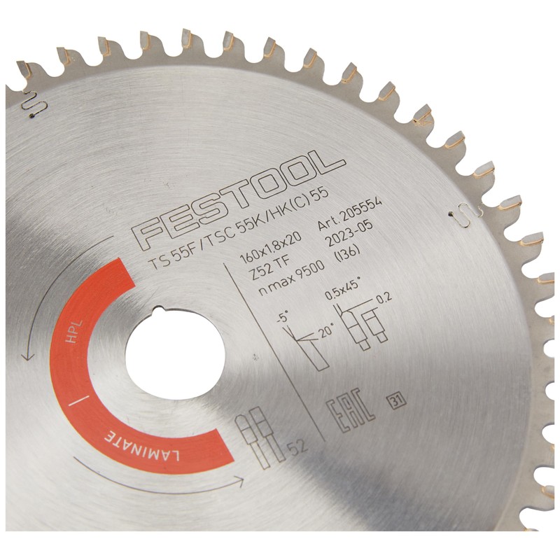 Festool Circular Saw Blade HW 160 x 1.8 x 20