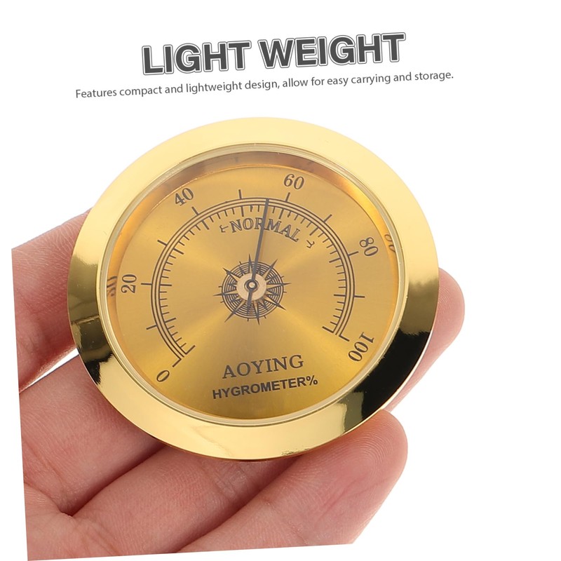 VICASKY Guitar Hygrometer Humidity Meter for Acoustic Folk Guitars Humidity