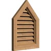 Ekena Millwork GVWPE20X3200SFUWR-14 Peaked Top Gable Vent Brick Mould Face,