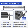 Mofun 22" 150W LED Light Bar Kit & Front Hidden