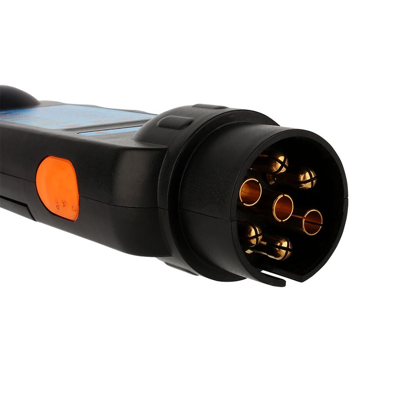 7Pin 12V Car Towing Trailer Plug Socket Connection Tester Diagnostic