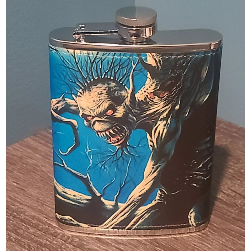 Samhain: November Coming Fire 8 oz flask custom NEW (can