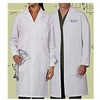 Worklon 3495 Polyester/Cotton Unisex Lab Coat, Medium, White
