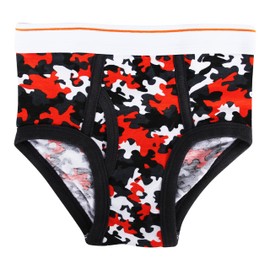 Trimfit Boys Cotton/Spandex Tagless Colorful Briefs 5-Pack Kids Underwear