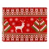 Rumyve Christmas Table Runner,Rectangular Linen Xmas Table Runner,Christmas Dinner Party