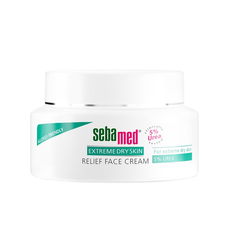 Sebamed Extreme Dry Skin Relief Face Cream 5% Urea. 1.7