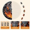 Masseruon 1000 Piece Puzzle for Adults, 26.6 * 26.6in Flame
