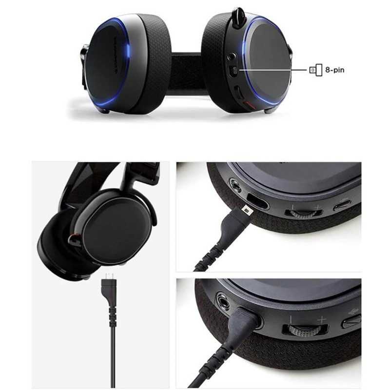 Audio Headset Cord for SteelSeries, Cable Replacement for SteelSeries Arctis