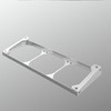 3 Angles Adjustment PC Fan Bracket Computer Case Chassis Cooling