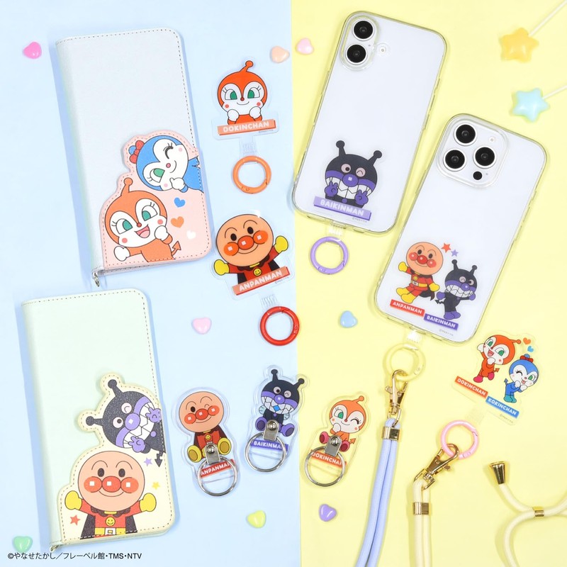 Gourmandies It Anpanman Smartphone Ring BSA-02B