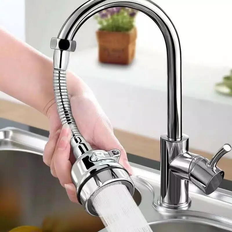 3-Speed 360° Rotatable Adjustment Faucet Extension Water Saving Kitchen Faucet