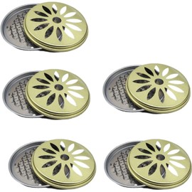 HJYDGJ Spiral Holder, Pack of 5 Spiral Against Mosquitoes, Spiral Holder for Outdoor Mosquito Spirals, Spiral Holder, Smoking Coil, Anti-Mosquito Burner