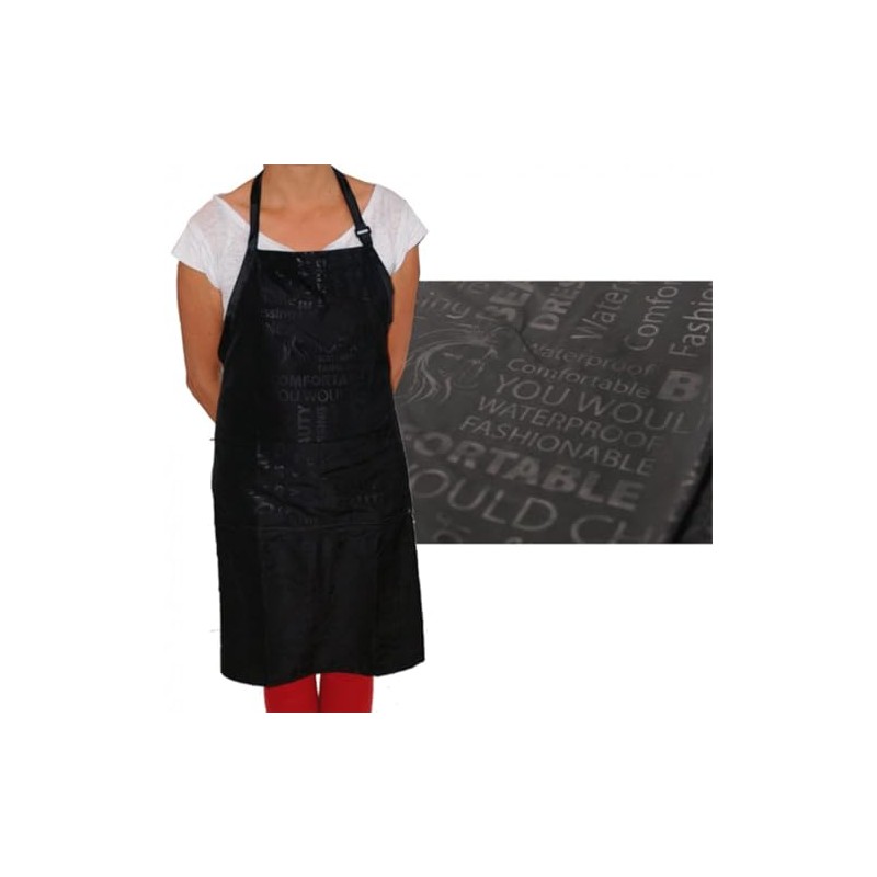 Euro Style Hairdressers 'Apron with Pockets Black