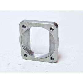 CFS Stainless T4 Undivided to 3.5" 304L Inlet Turbo Flange Transition 1/2" GT30 GT35