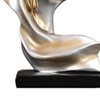 Couples Kiss Sculpture Exquisite Decorative Resin Kissing Lover Figurine Home