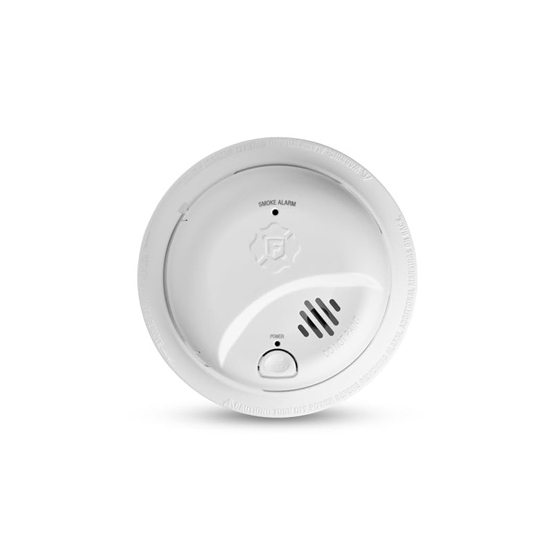 First Alert Smoke Alarm, Battery-Operated Detector with Test & Silence