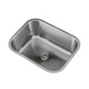 KABCO Kitchen Sink, Stainless, Undermount, Single Bowl, Classic Radius, 23"
