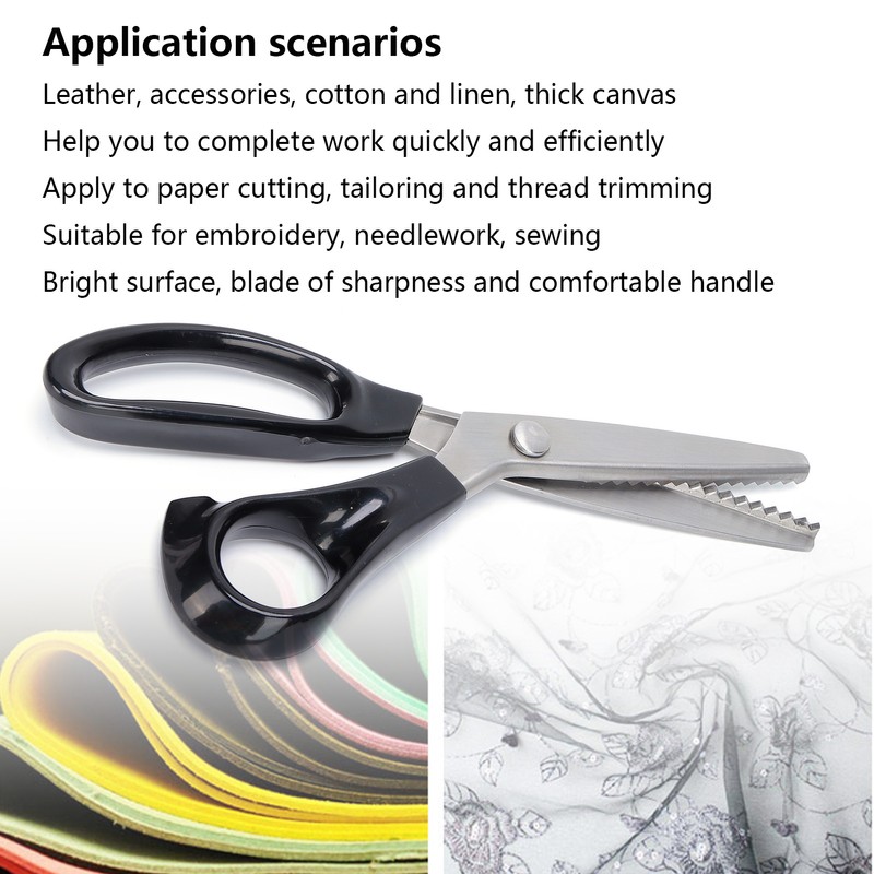 Wavy Serrated Scissor DIY Decorative Paper Edge Scissor Professional Handheld