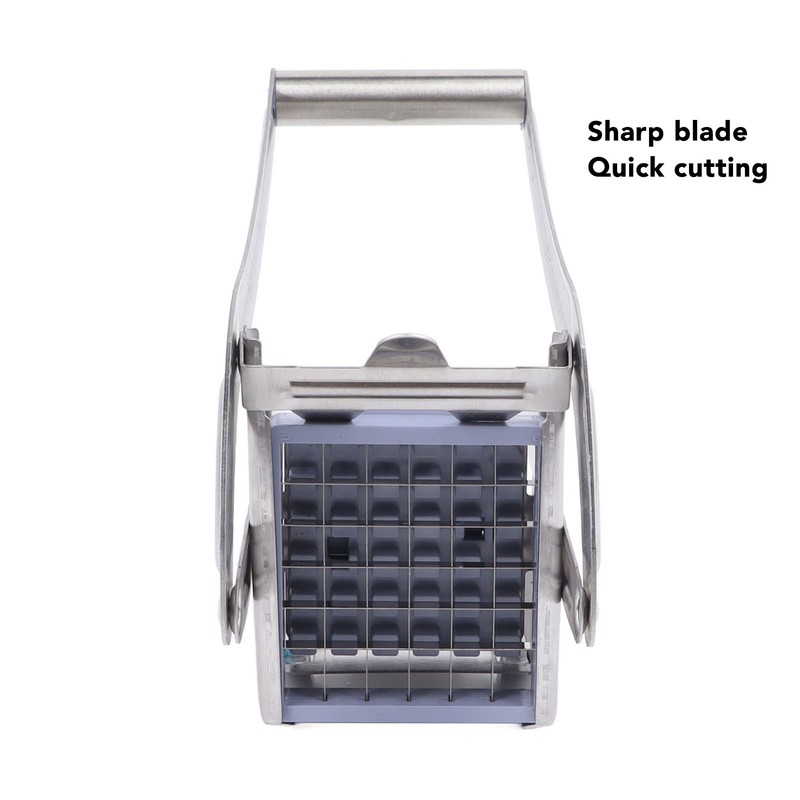 Vegetable Cutter Kitchen Chopper Stainless Steel 2 Type Blades Multifunctional