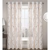 Intimates Window Voile Semi Transparent Sheer Curtains, Window Voile Curtains