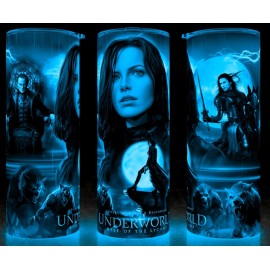 Unbranded Glow in the Dark Underworld  Rise of the Lycans with Selene Cup Mug Tumbler 20oz