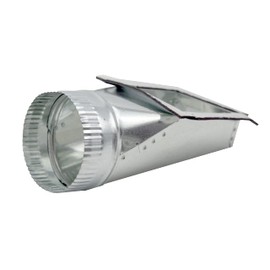 HVAC Premium Stick-on Take-Off | Take Off Duct | This 6" Galvanized Steel Metal Duct is Compatible with Duct 6"