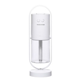 Magic Shadow USB Air Humidifier For Home With Projection Night Lights Ultrasonic Car Mist Maker Mini Office Air Purifier - Color: white, style: usb